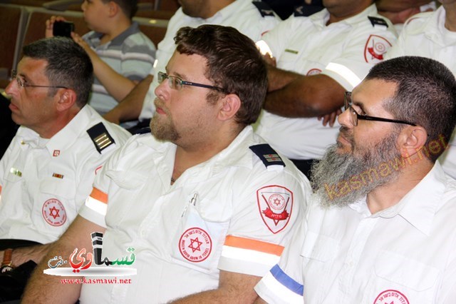  جلجولية : تكريم المتطوعين في المثلث الجنوبي بأجواء احتفاليه وبحضور رئيس البلدية المحامي عادل بدير 
